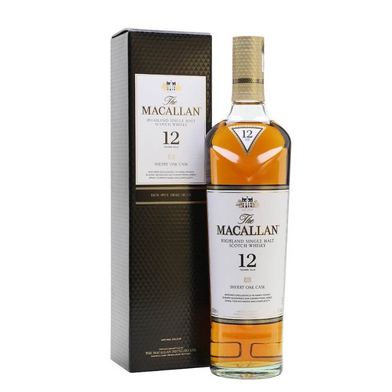 The Macallan Sherry Oak 12 Year Old